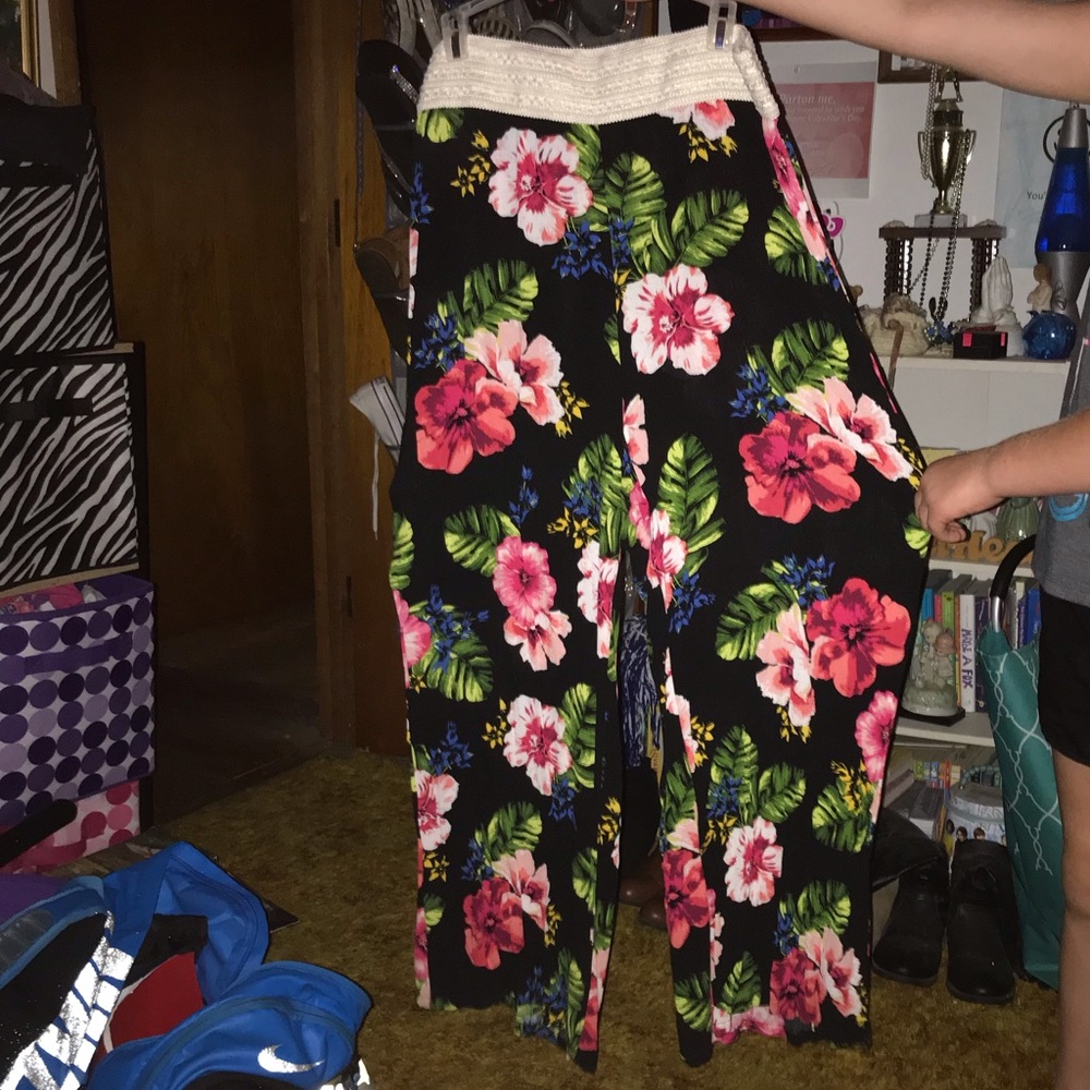 Floral pants